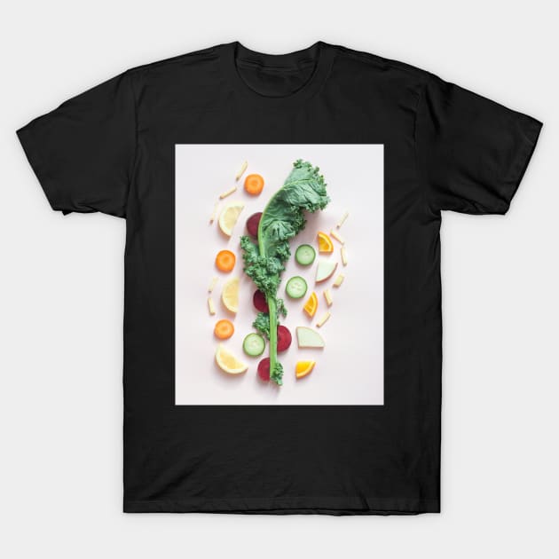 Sliced Vegetables T-Shirt by uppermosteN